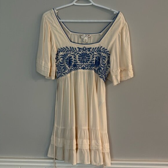 BAND OF THE FREE boho Floral lightweight Feminine Dress XS - Picture 2 of 5